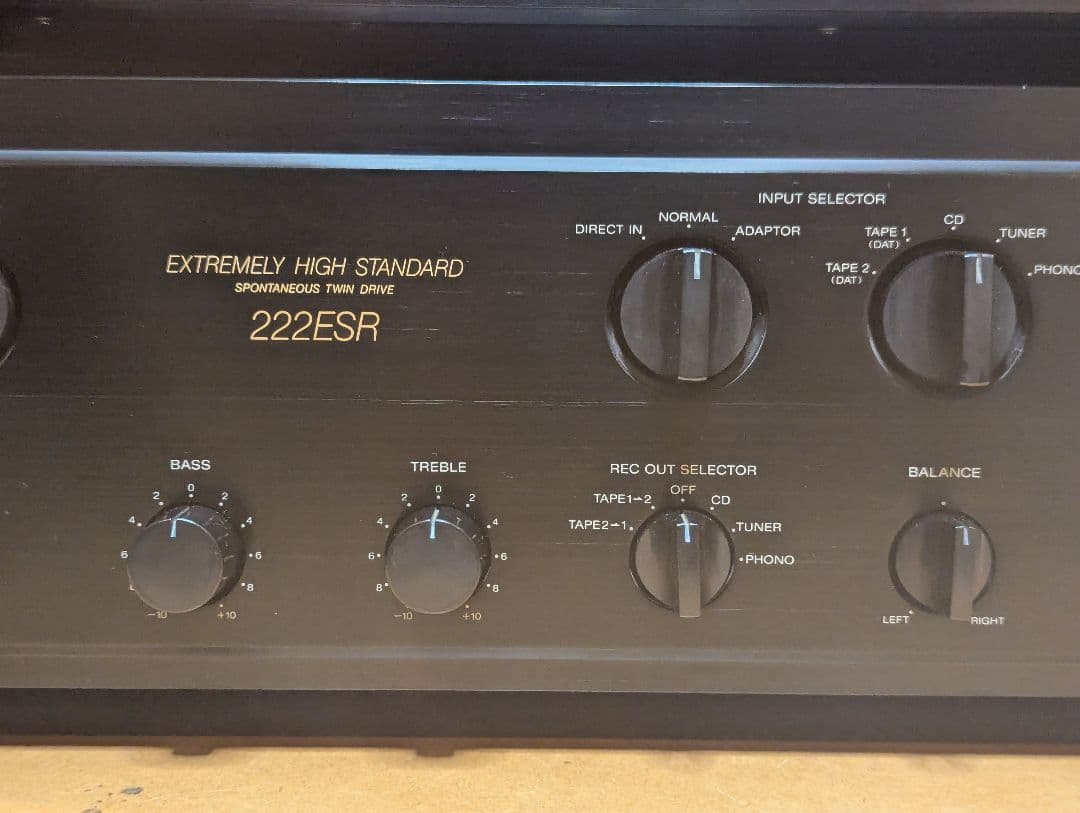 ​SONY TA-F222ESR プリメインアンプ【整備済・ヘッドホン端子新品】