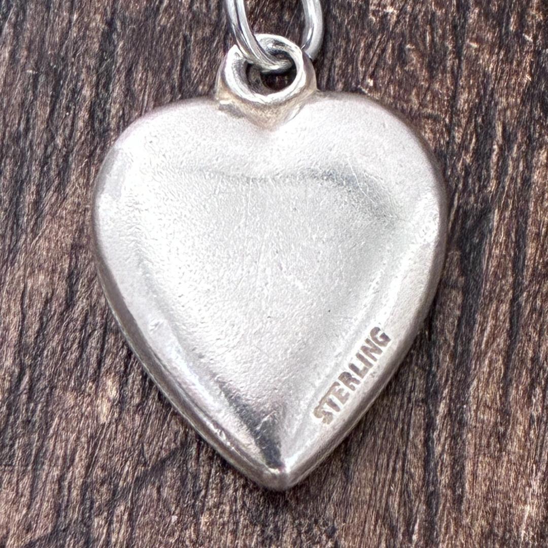 スウィートハートジュエリー 勿忘草 ドット シルバー ヴィンテージ