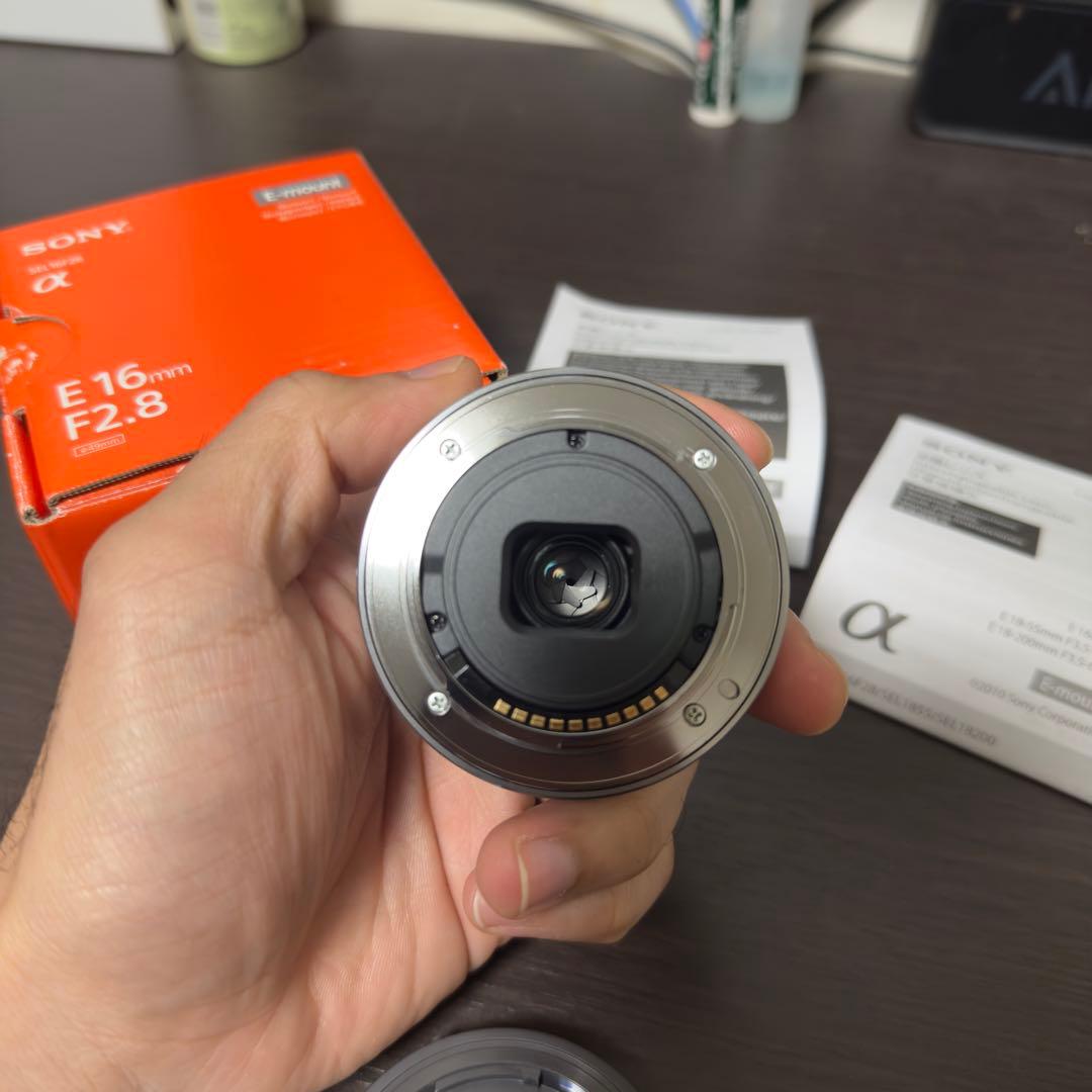 【超美品】SONY E 16mm F2.8 ソニーEマウント 元箱・付属品あり