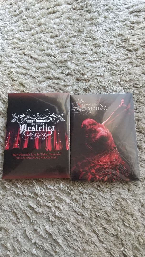 浜田麻里　LIVE DVD 2枚　新品未開封 浜田麻里デビュー40周年記念DVDカタログ9作品をBlu-rayで一挙再発入荷