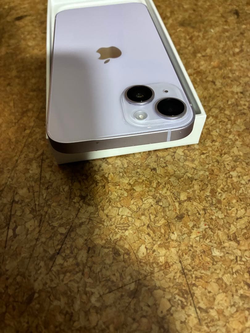 Apple iPhone 14 パープル 本体 箱付き 美品