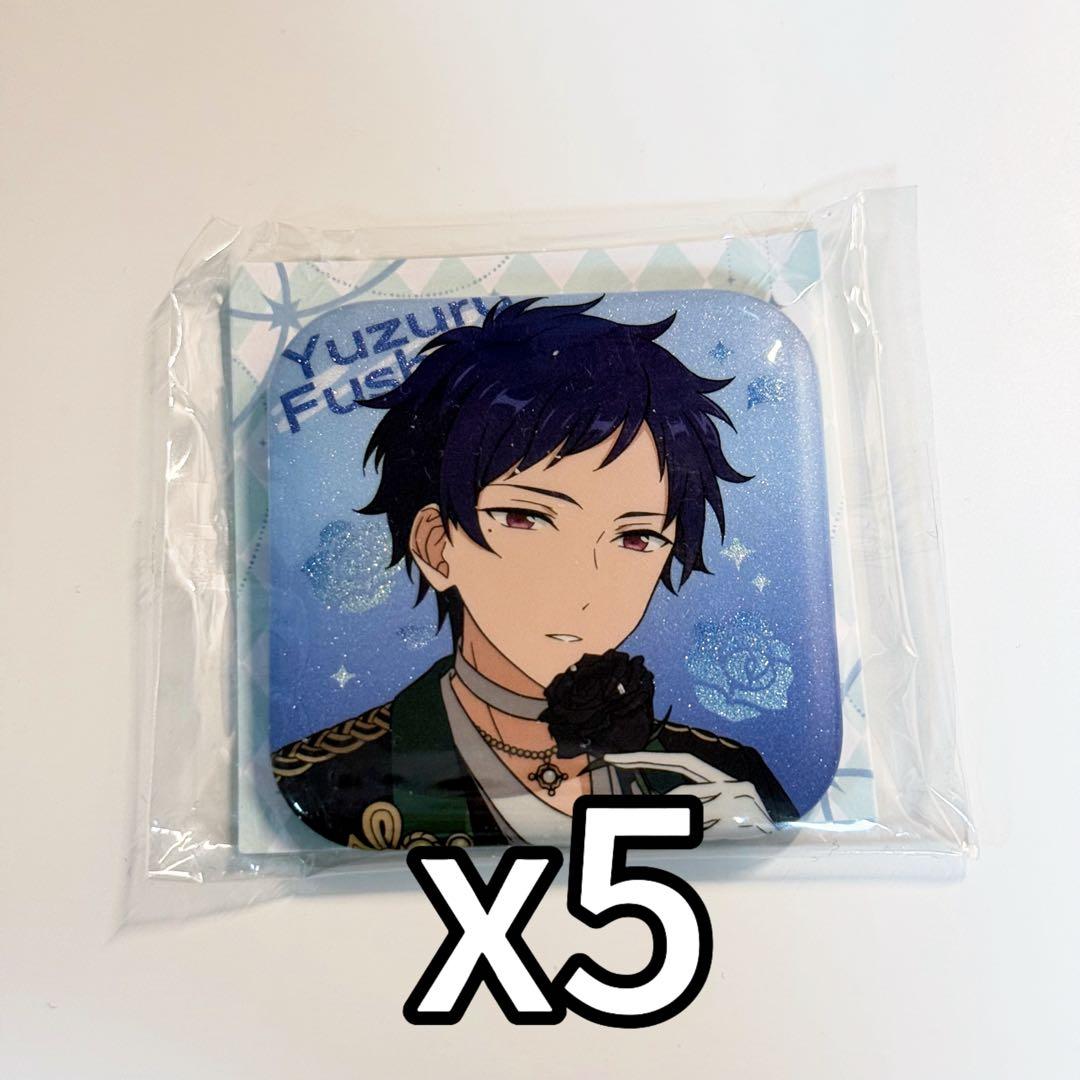 あんスタ 中国 星爍 スクエア缶バッジ 伏見弓弦 A - メルカリ