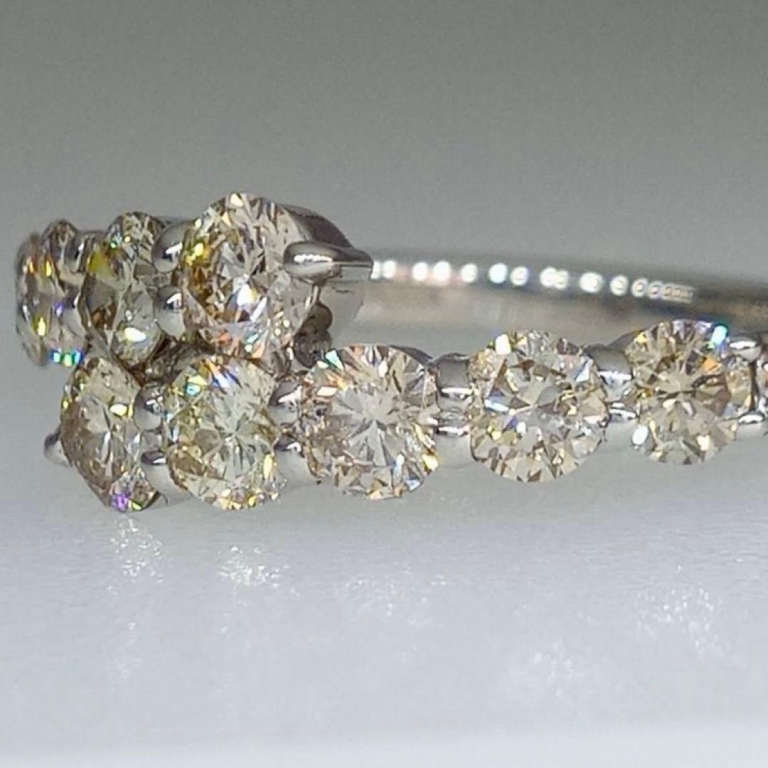 pt950 天然ダイヤモンドリング 1.00ct 11.5号　鑑別書