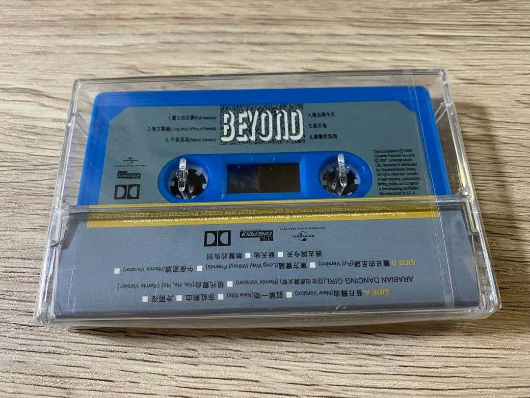 新品 高音質SACD+カセットテープ2点セット BEYOND 舊日足跡 ビヨンド