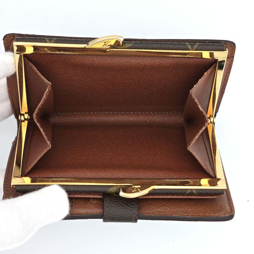 新型 ルイヴィトン モノグラム ポルトフォイユ ヴィエノワ がま口 二