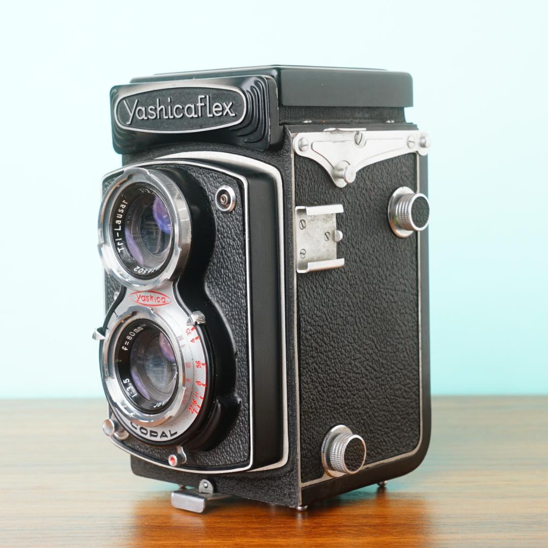 [美品] 完動品◎YASHICAFLEX C型 二眼レフ フィルムカメラ #82
