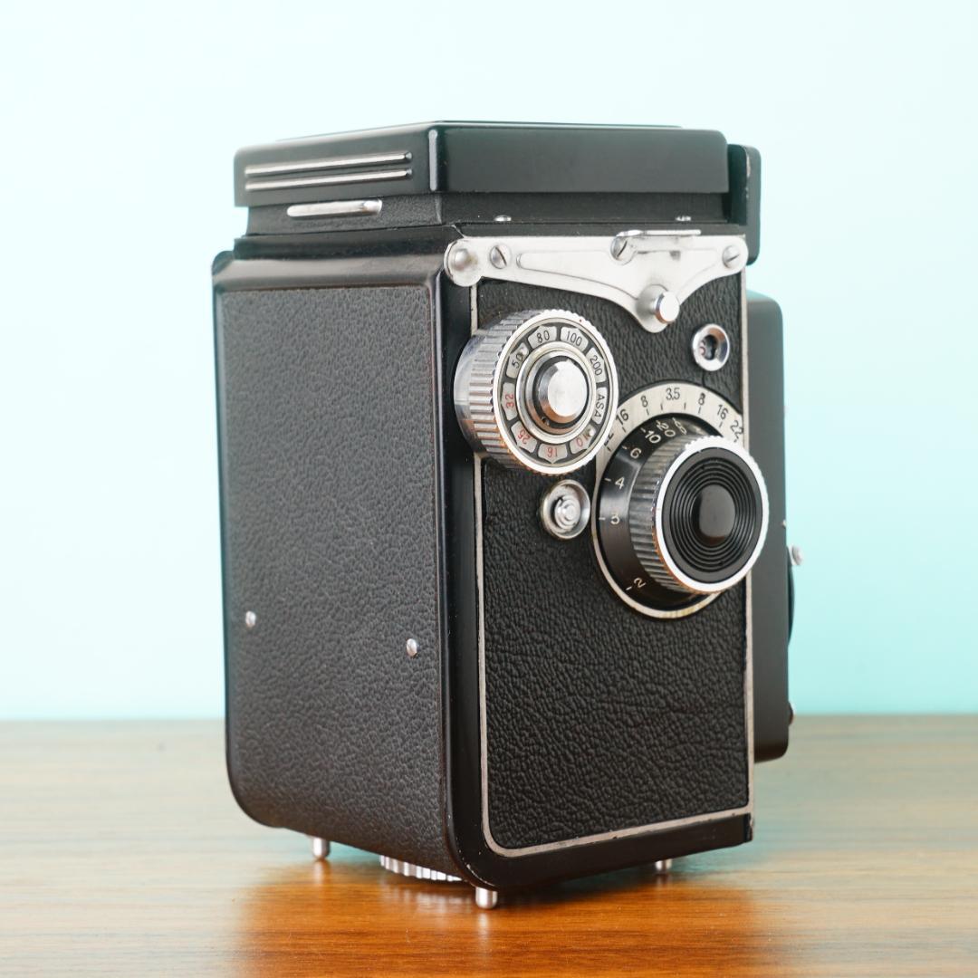 [美品] 完動品◎YASHICAFLEX C型 二眼レフ フィルムカメラ #82
