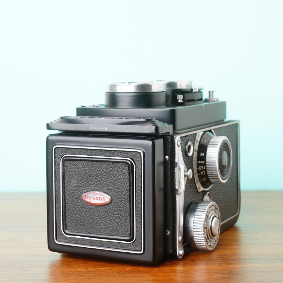 [美品] 完動品◎YASHICAFLEX C型 二眼レフ フィルムカメラ #82