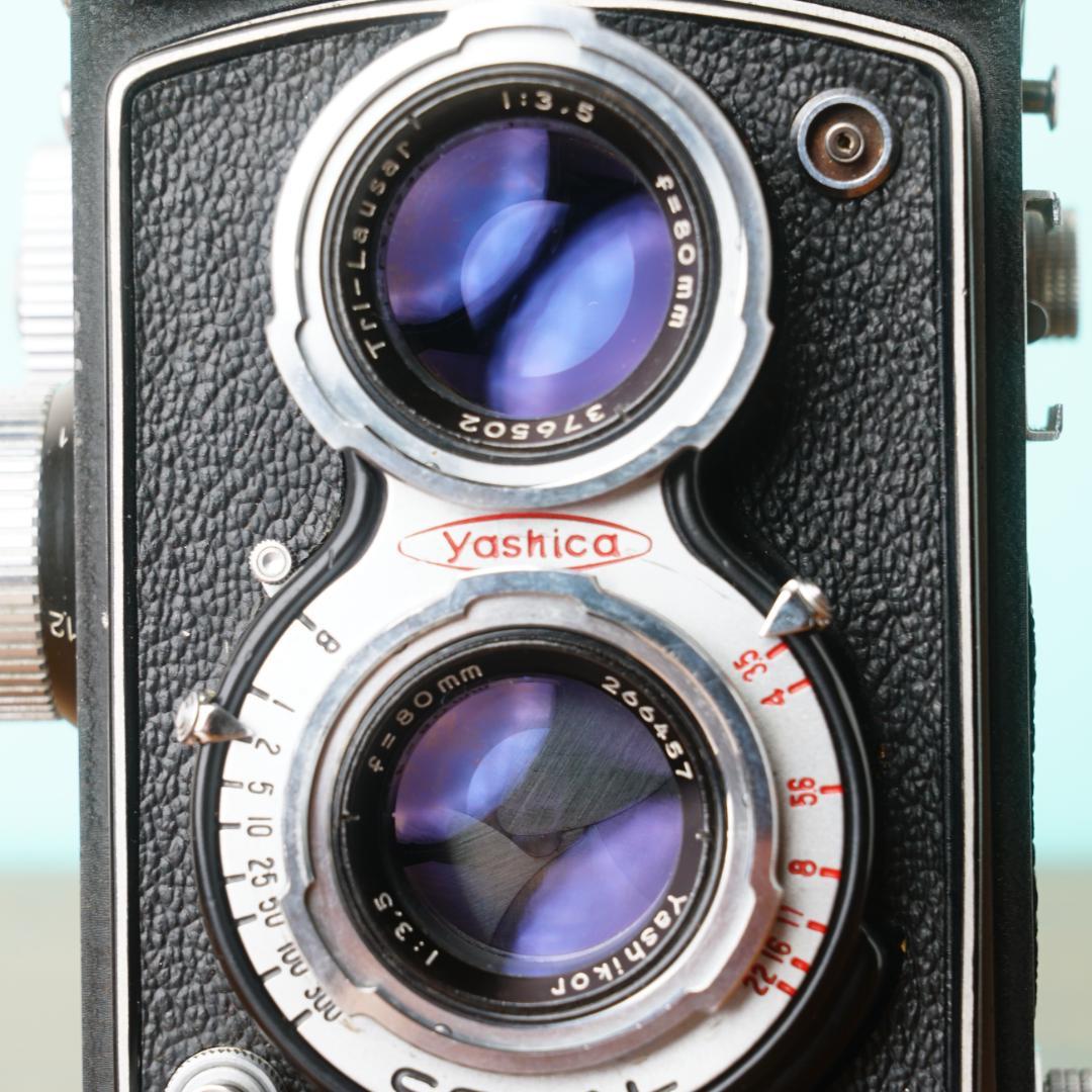 [美品] 完動品◎YASHICAFLEX C型 二眼レフ フィルムカメラ #82