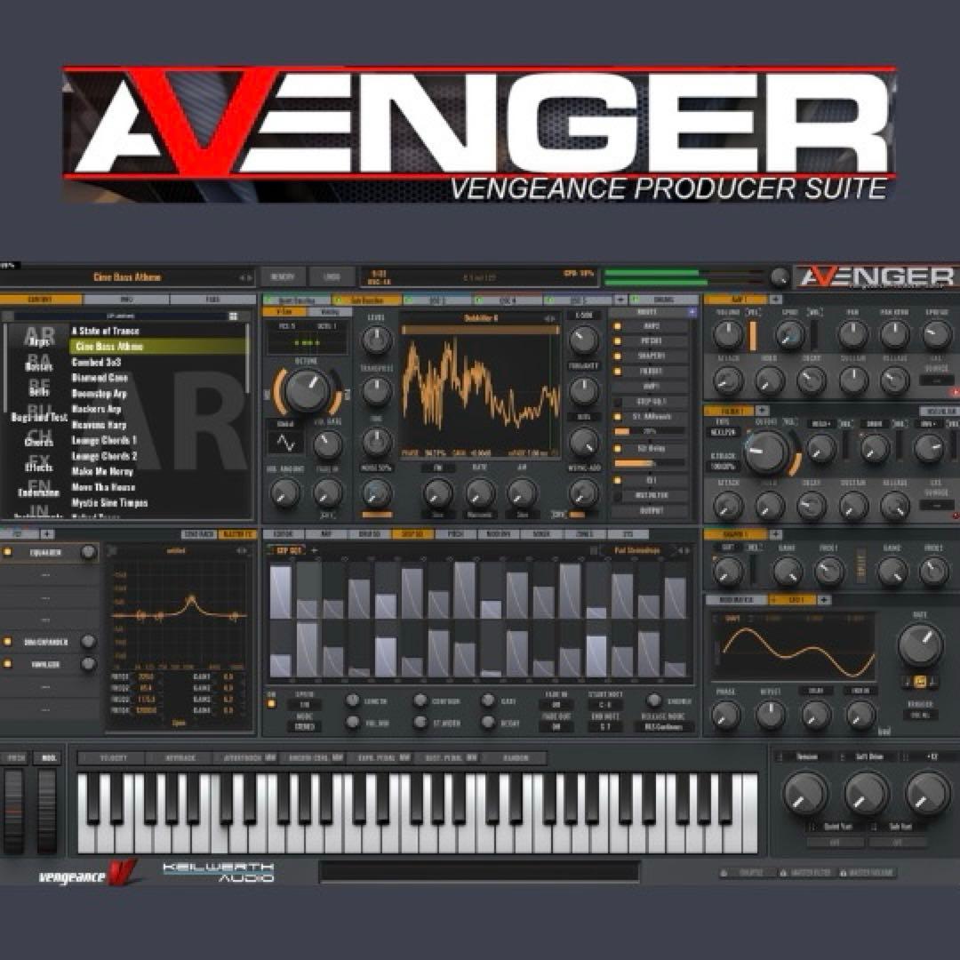 VENGEANCE SOUND　VPS Avenger Vengeance-Sound VPS Avenger 2.0 Software Synthesizer | Sweetwater