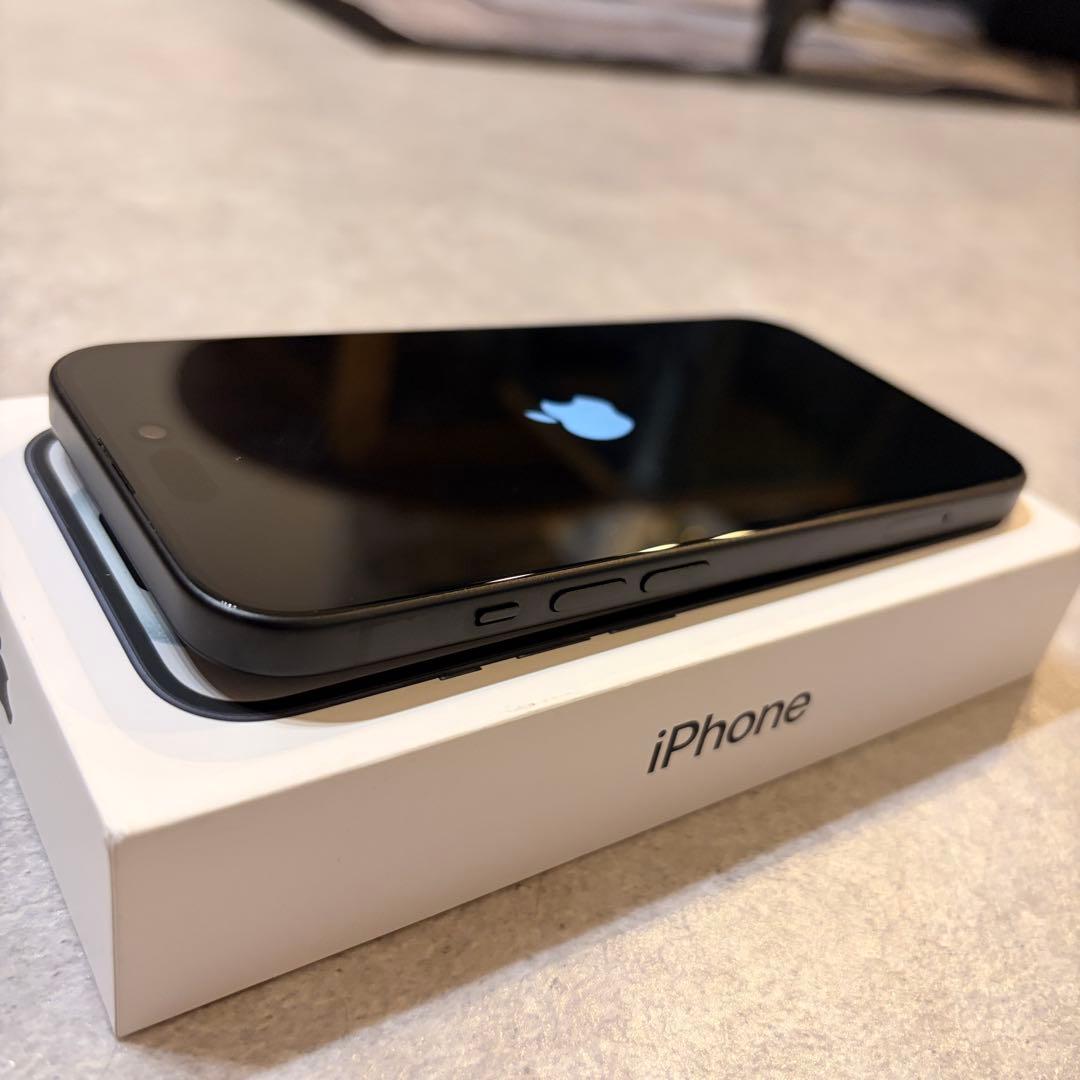 iPhone 15 SIMフリー ブラック 128GB 値引き不可