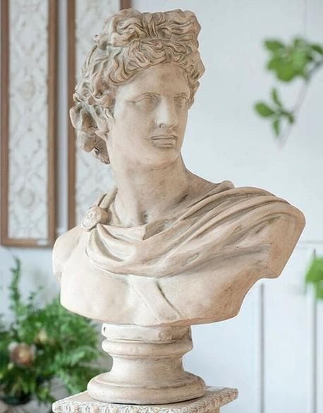 置物 胸像 ギリシア ローマ クラシック アンティーク 85659ST 輸入雑貨 置物 胸像 ギリシア ローマ クラシック アンティーク風