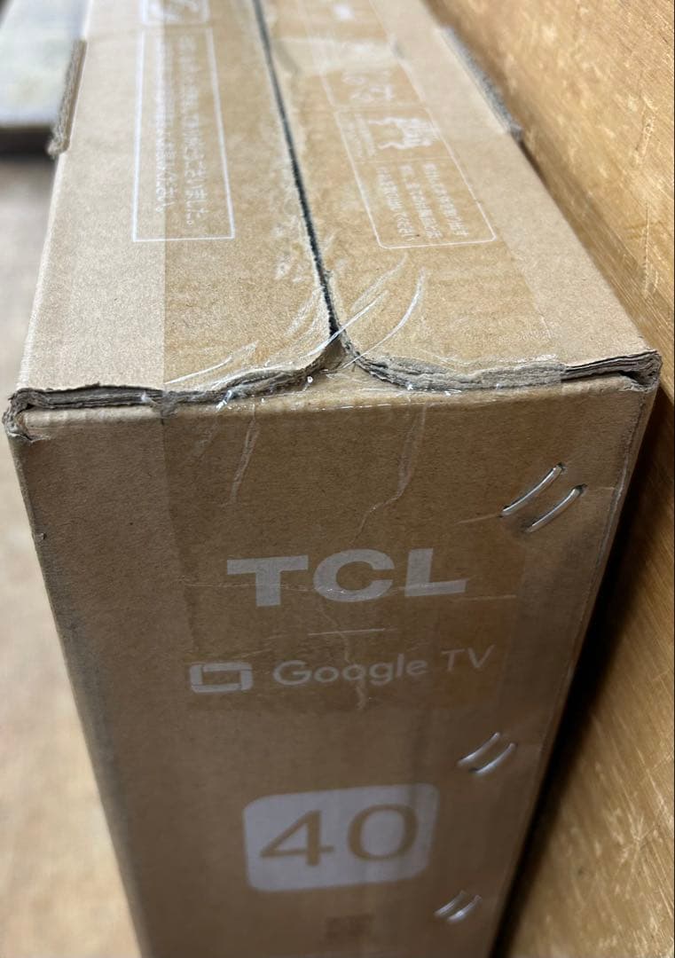 新品・未開封　TCL 40S5K スマート液晶テレビ　40インチ　2025年製