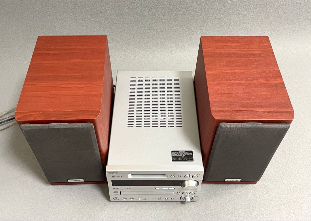 ONKYO オンキョー FR-N7EX CD MD USB コンポ リモコン付き