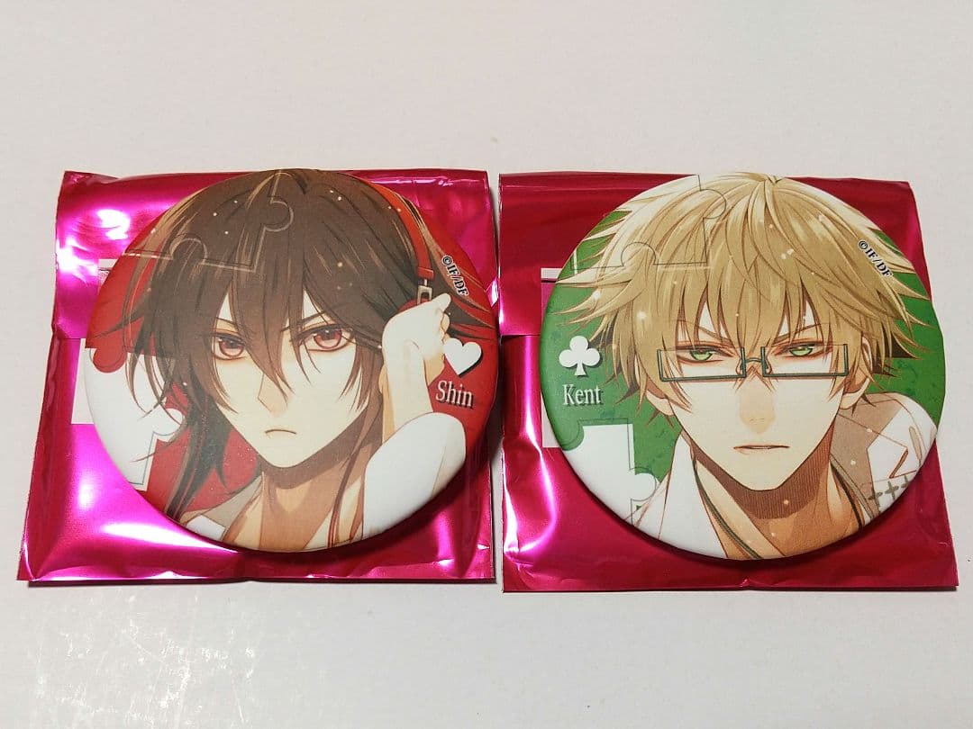 シン、ケント】 AMNESIA マット缶バッジ オトスト バレンタイン - メルカリ