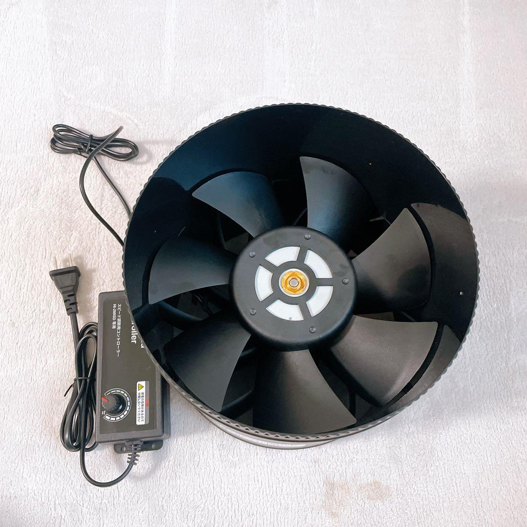 Hon&Guan ダクトファン 200mm HI-200SD 無段階スピード