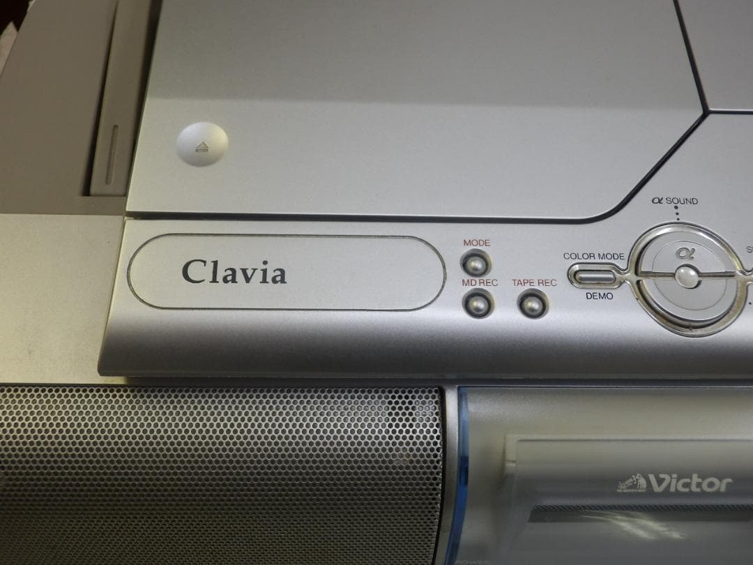 Victor ビクター CD-MDラジカセ RC-L1MD Clavia