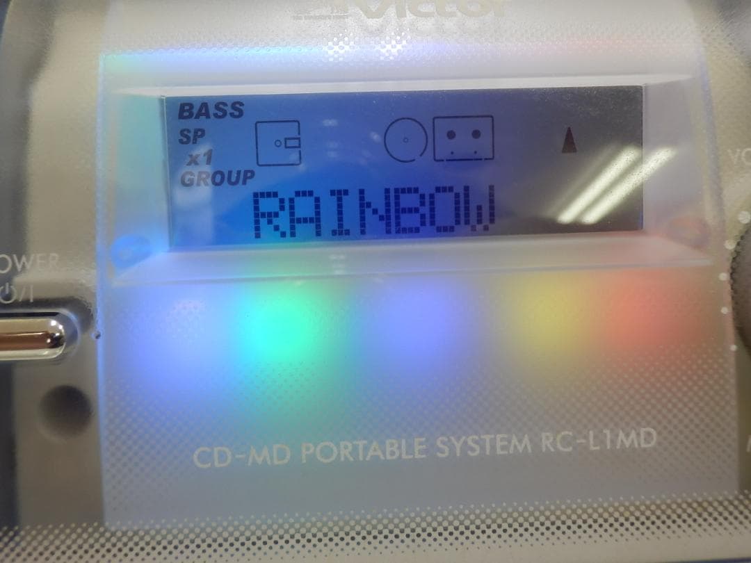 Victor ビクター CD-MDラジカセ RC-L1MD Clavia