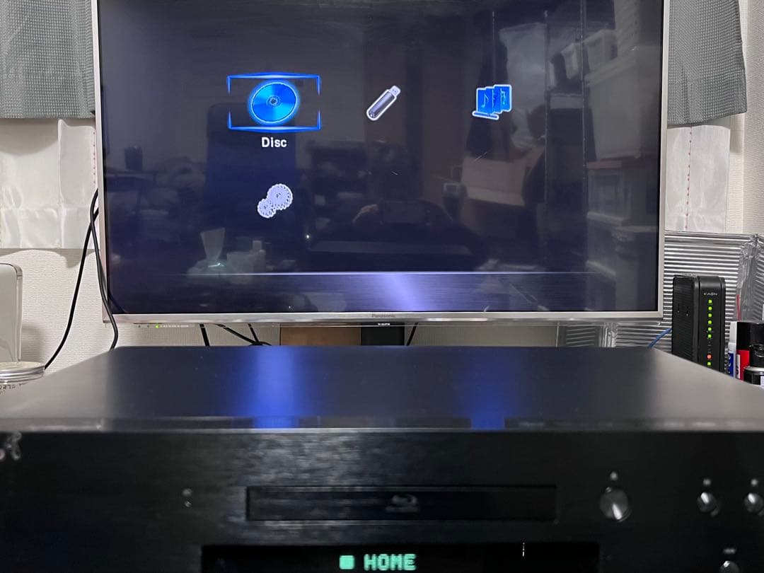 レア　リモコン付　オンキョー　ブルーレイプレイヤー　BD-SP809