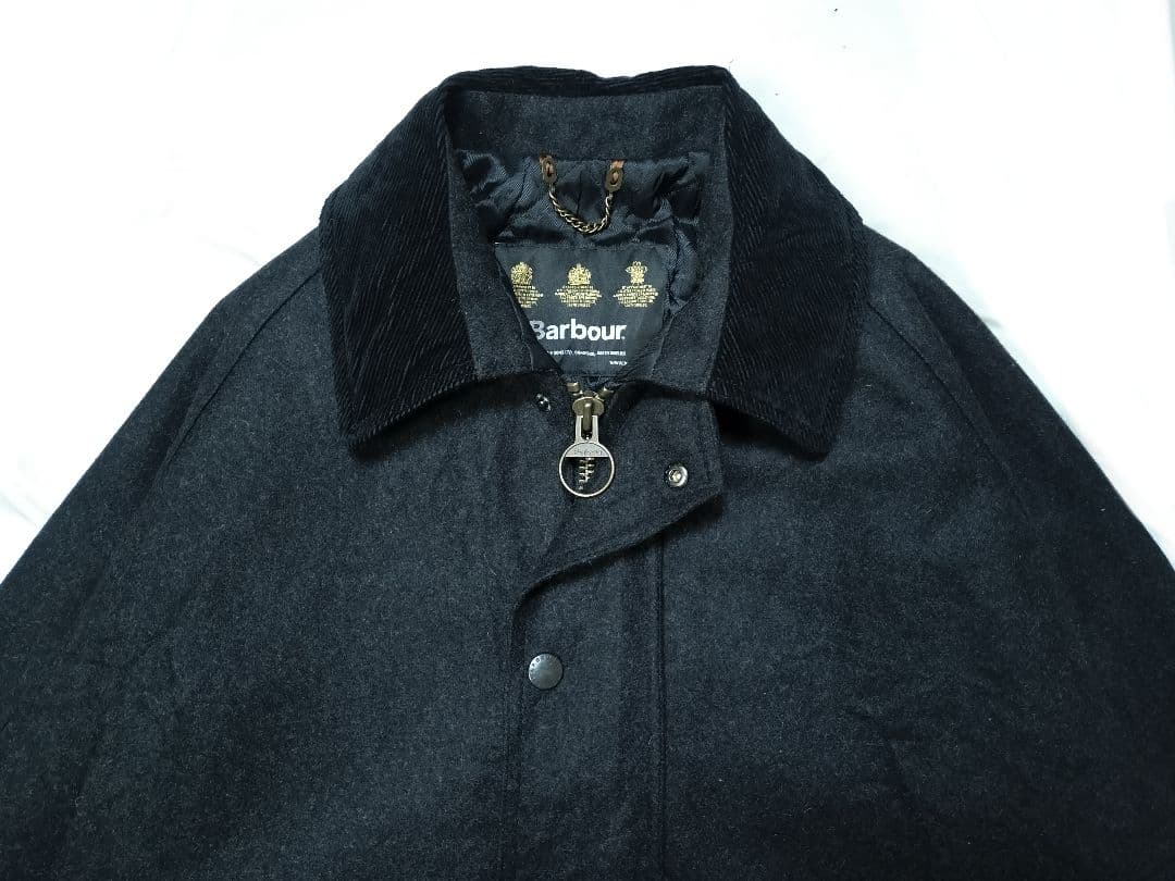 00s Barbour wool beaufort ブラック L - メルカリ
