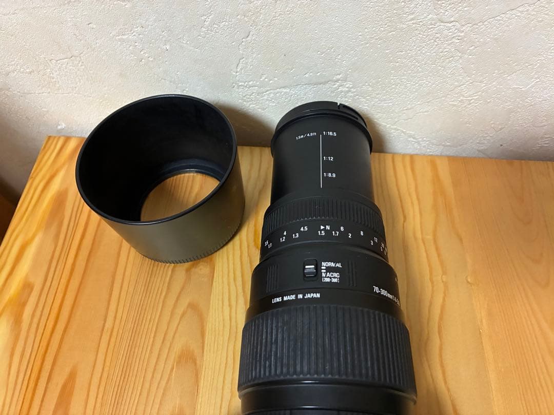SIGMA DG 望遠ズームレンズ 70-300mm F4-5.6 キヤノン用