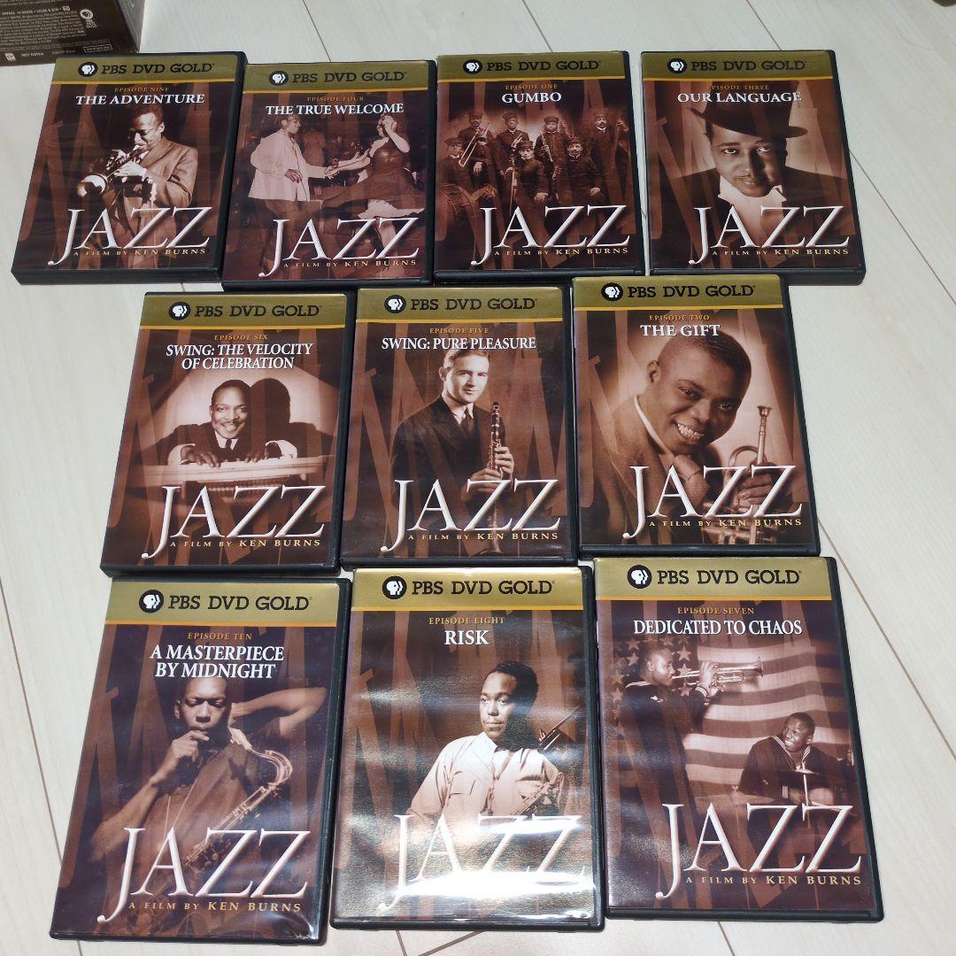 レア KEN BURNS JAZZ DVDボックス 全10巻セット マニア - メルカリ
