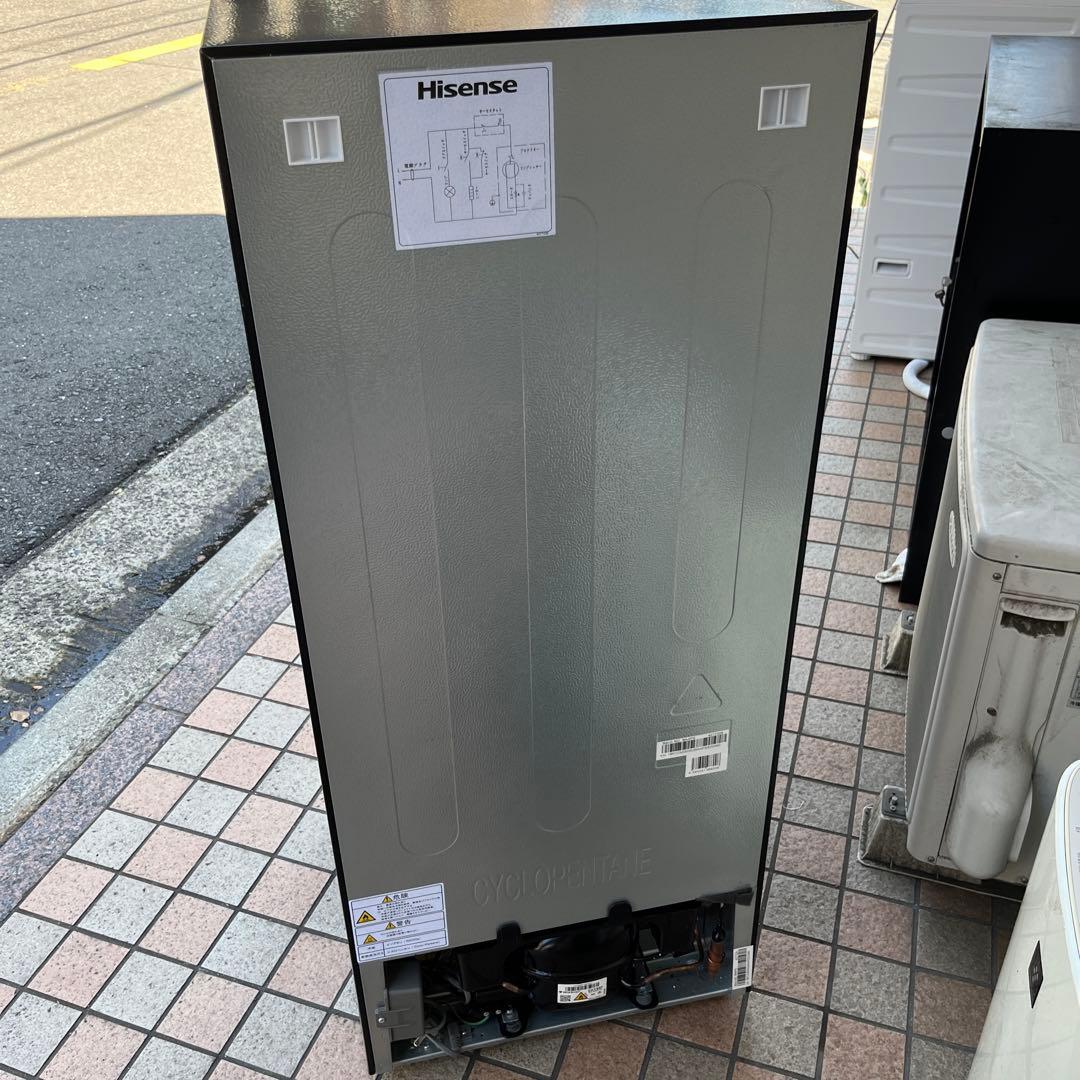 ハイセンス 2024年製 124L 冷蔵庫