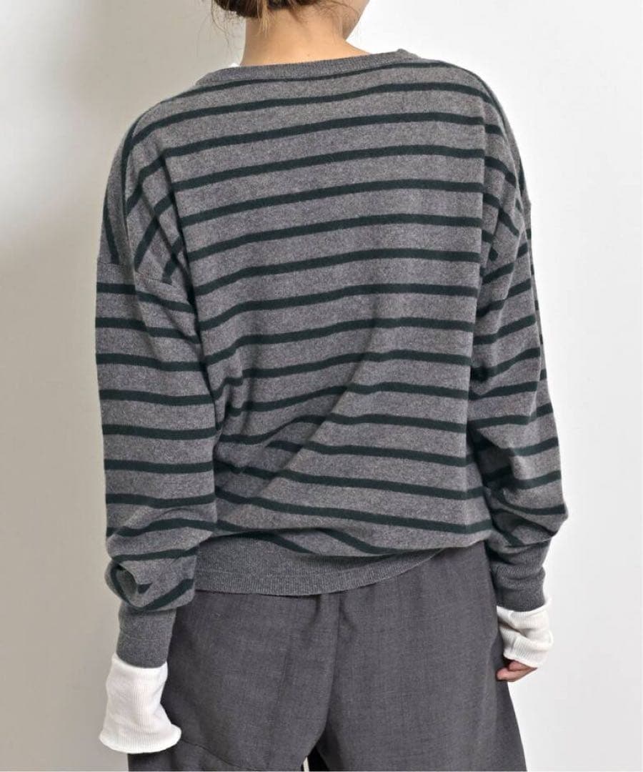 L'Appartement BORDER BF KNIT PULLOVER - メルカリ