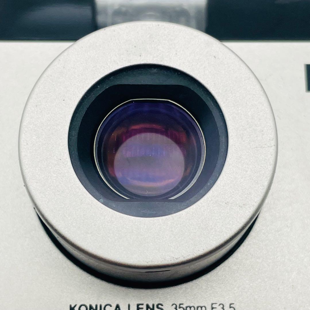 【希少動作確認済み】Konica BIG mini Rhodium フィルムカメ