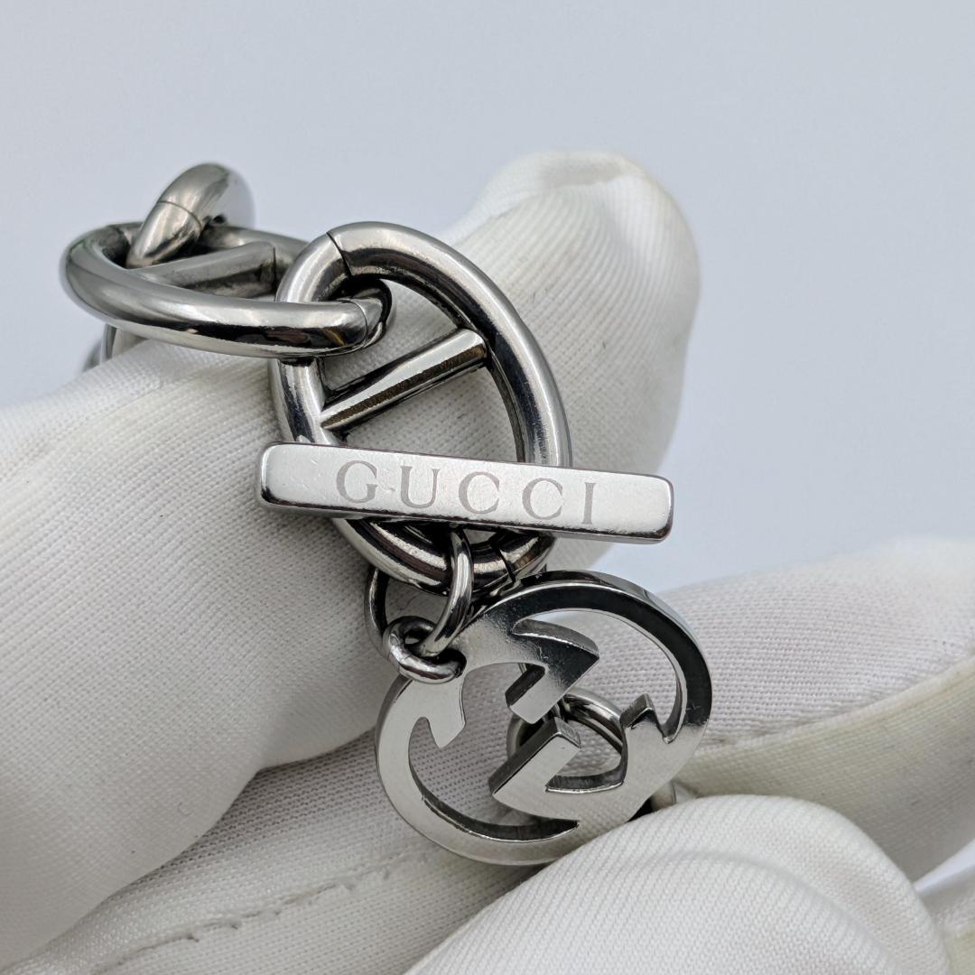 希少 グッチ トムフォード期 マリンチェーン ブレスレット ステンレス