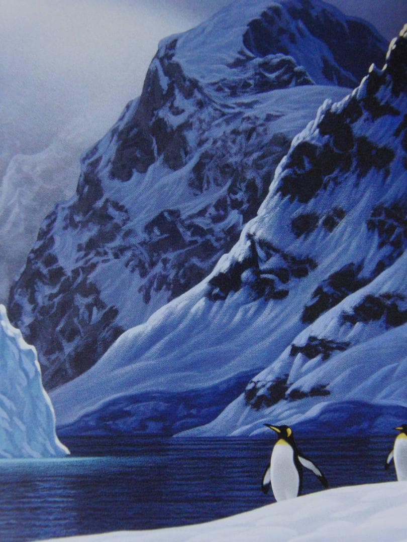 シム・シメール、【Frozen Majesty】、希少な額装用画集より、状態良好