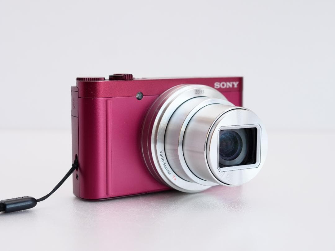 SONY Cyber-Shot DSC-WX500 赤 デジタルカメラ 箱,動作