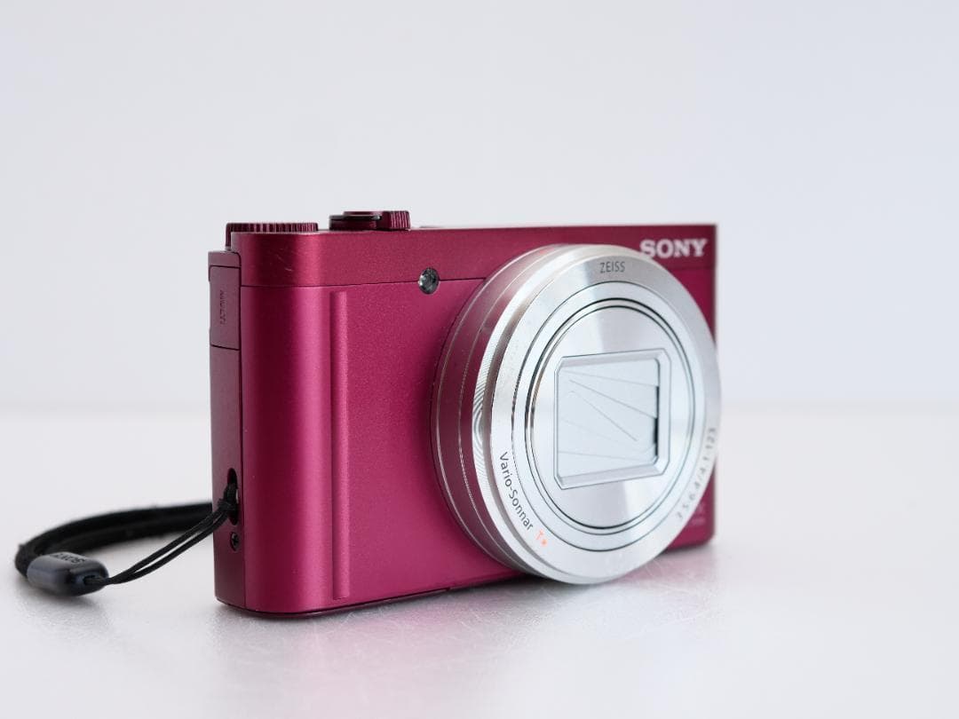 SONY Cyber-Shot DSC-WX500 赤 デジタルカメラ 箱,動作