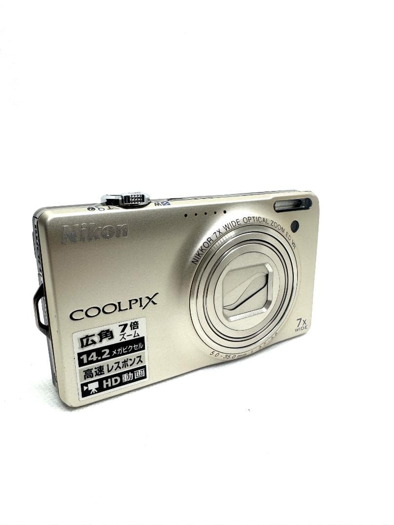 Nikon COOLPIX S6000 シルバー 動作確認済み デジカメ