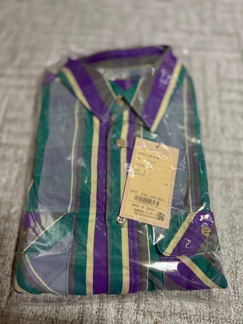 ジェラード　JELADO ネルシャツ　ユニオンワーカーズ　ショート丈 2025 jeladojp02125late-15-376x376.jpg