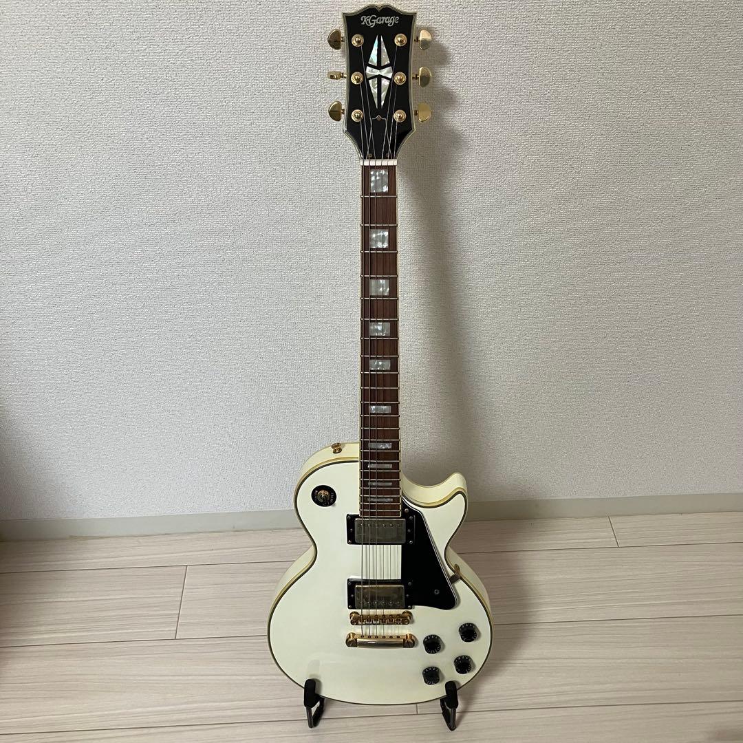 K-GARAGE レスポール エレキギター アルペンホワイト K-GARAGE Les Paul Type Electric Guitar（中古/送料無料）【楽器検索