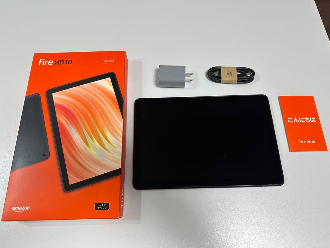 最新第13世代 Fire HD 10 タブレット ブラック 32GB FireタブレットPC Fire HD 10(第13世代) ブラック B0C2XN8HKD [10.1型