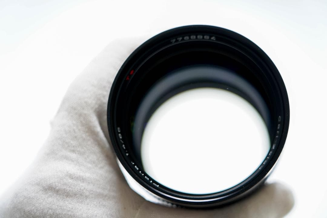 CONTAX プラナー85mmF1.4 レンズに傷あり - メルカリ