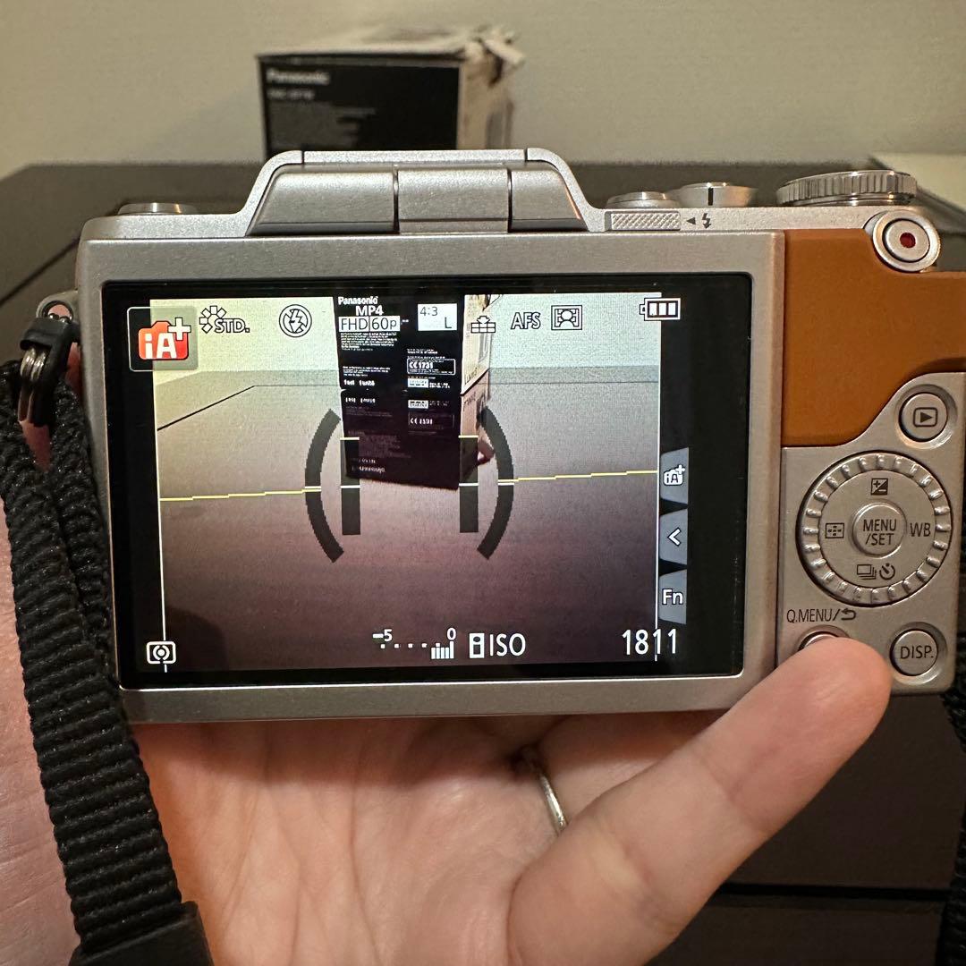 【美品】LUMIX DMC-GF7W 箱、16GB SD付き