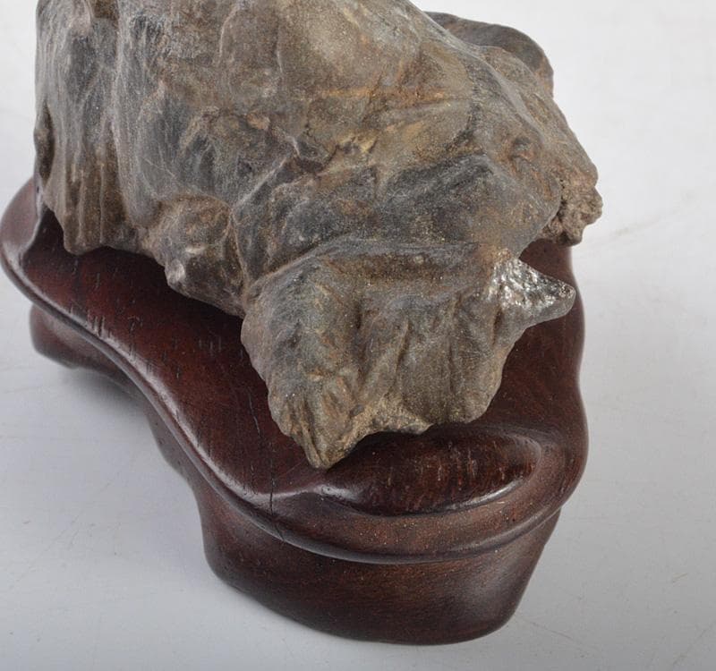 中国 鑑賞石 太湖石 霊壁石 置物 唐木台付 C R4780 - メルカリ