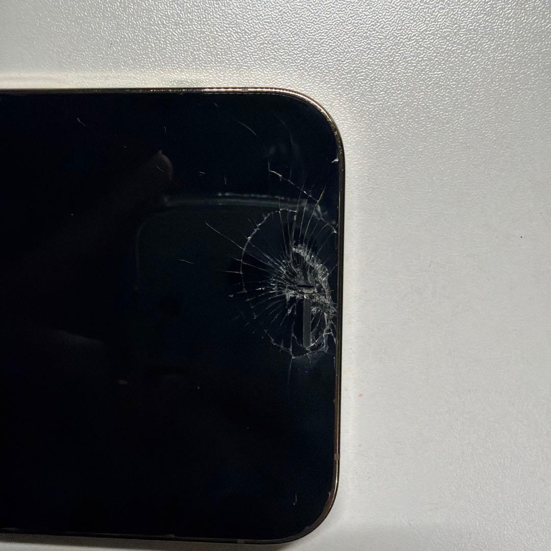 iPhone12 Pro 128GB ゴールド　割れあり！！