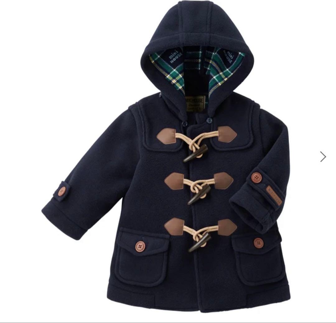 ミキハウス　ダッフルコート　110cm 未使用品 楽天市場】【☆ポイント10〜1倍】〇【ミキハウス】ダッフルコート