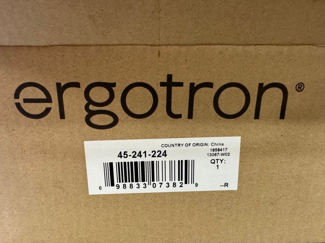 【美品】エルゴトロン LX デスクモニターアーム