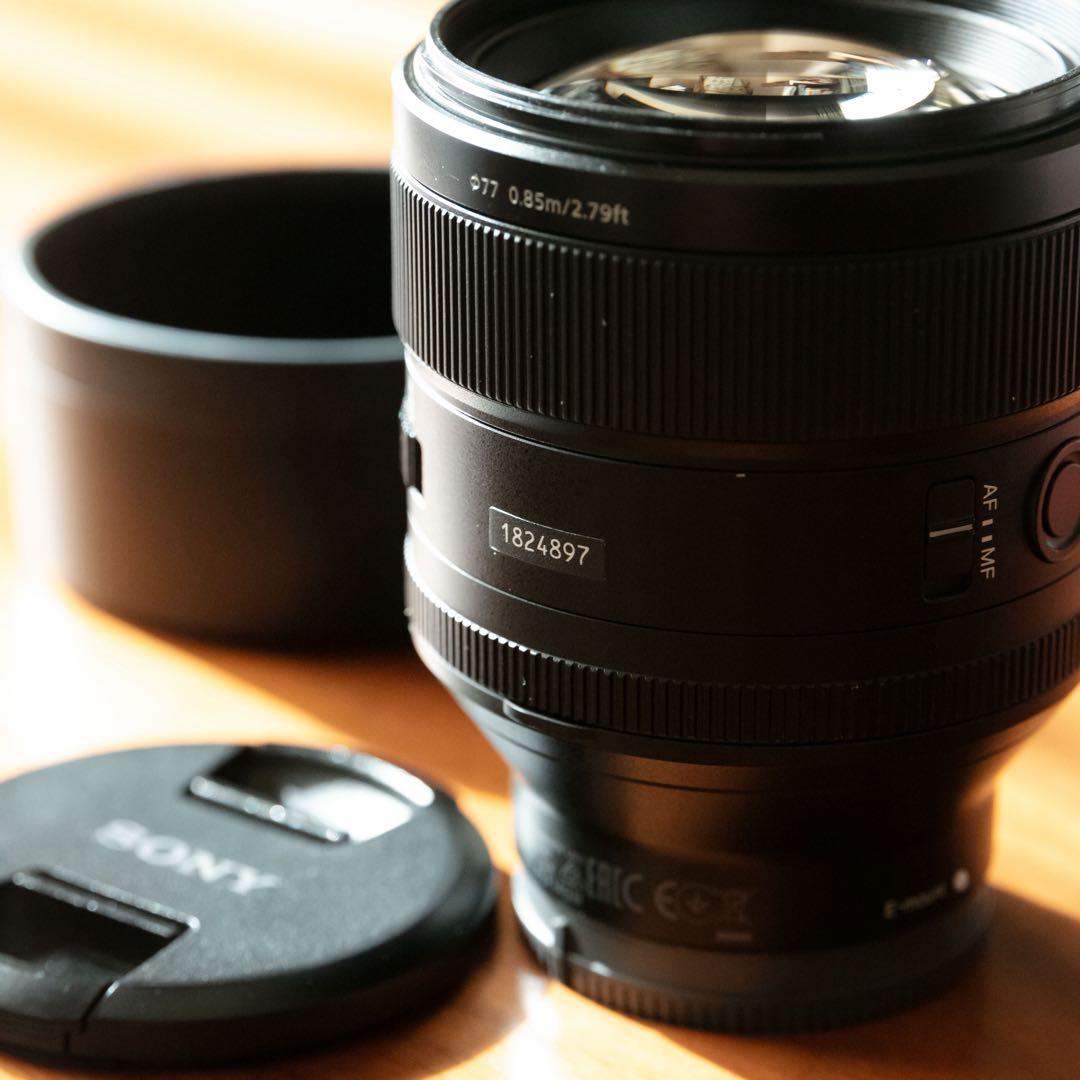 SONY FE 85mm F1.4 GM レンズ