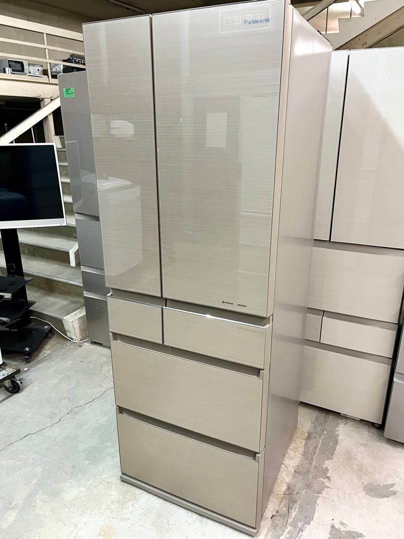 2019年製 500L パナソニック 6ドア冷凍冷蔵庫 NR-F504HPX-N - メルカリ