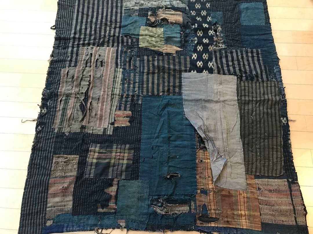 襤褸　古布　145×155 VRTX AT84 AZURE DRIFT - Premium Athletic Sneakers | Survival