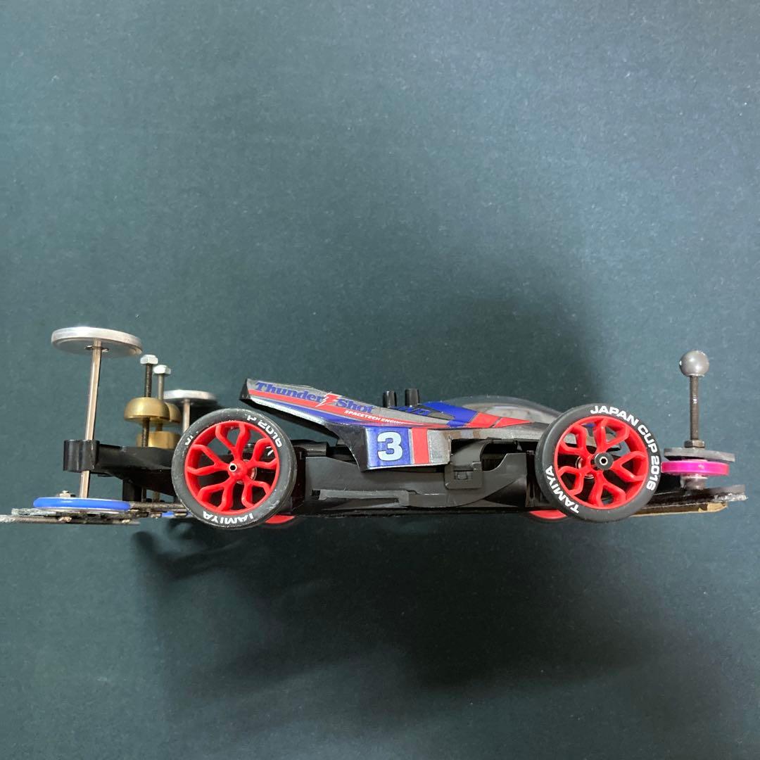 ミニ四駆 グレードアップパーツ改造済Thunder Shot - メルカリ
