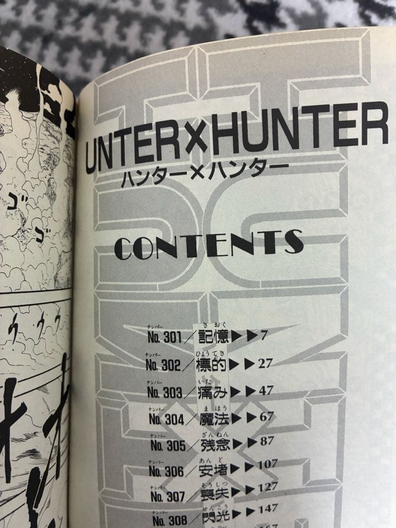 HUNTER×HUNTER 29巻　初版　エラー本