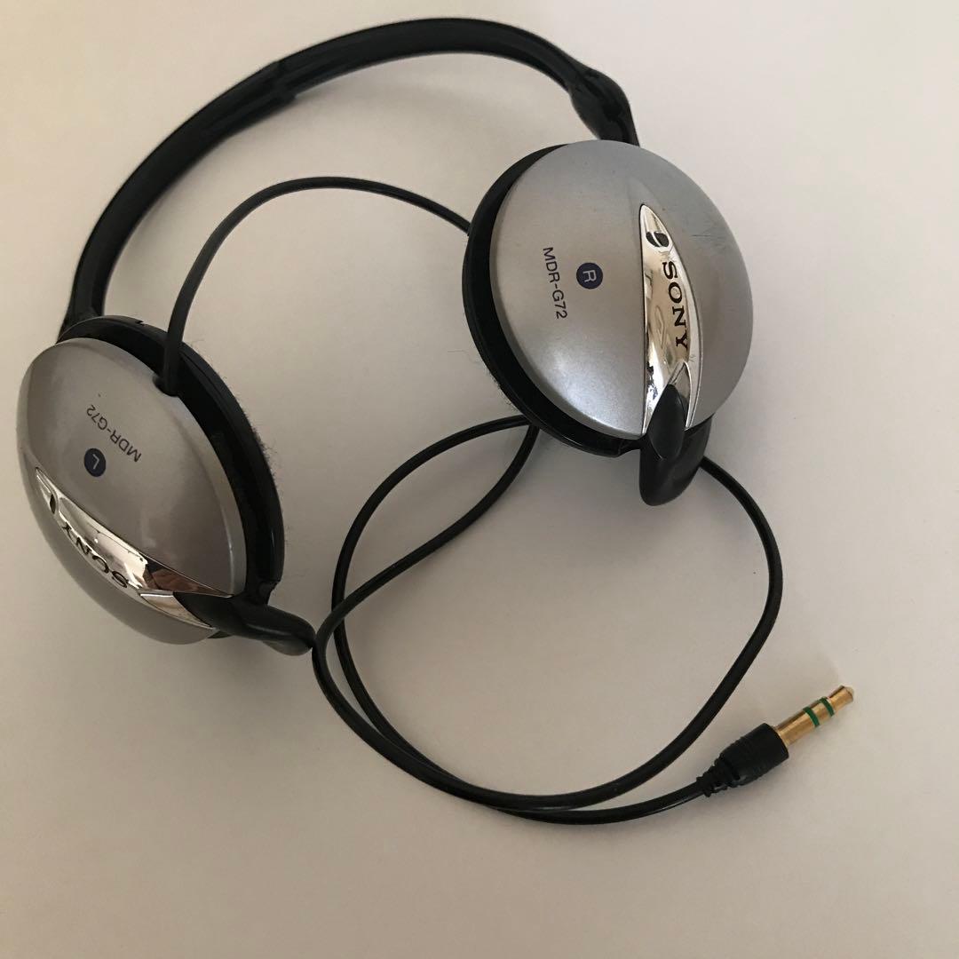 SONYヘッドホンMDR-G72 ネックバント方式 - メルカリ