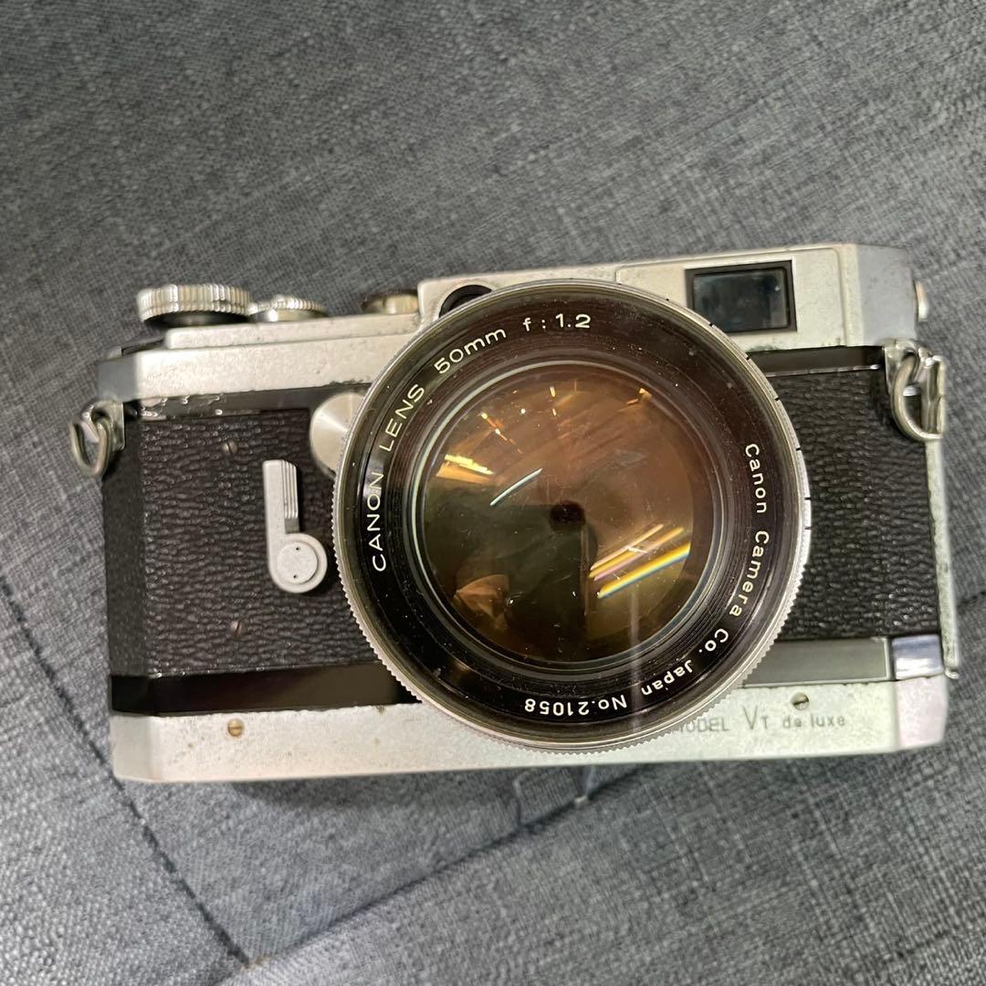 ❷レア Canon VT レズ付き フィルムカメラ 50mm F1.2